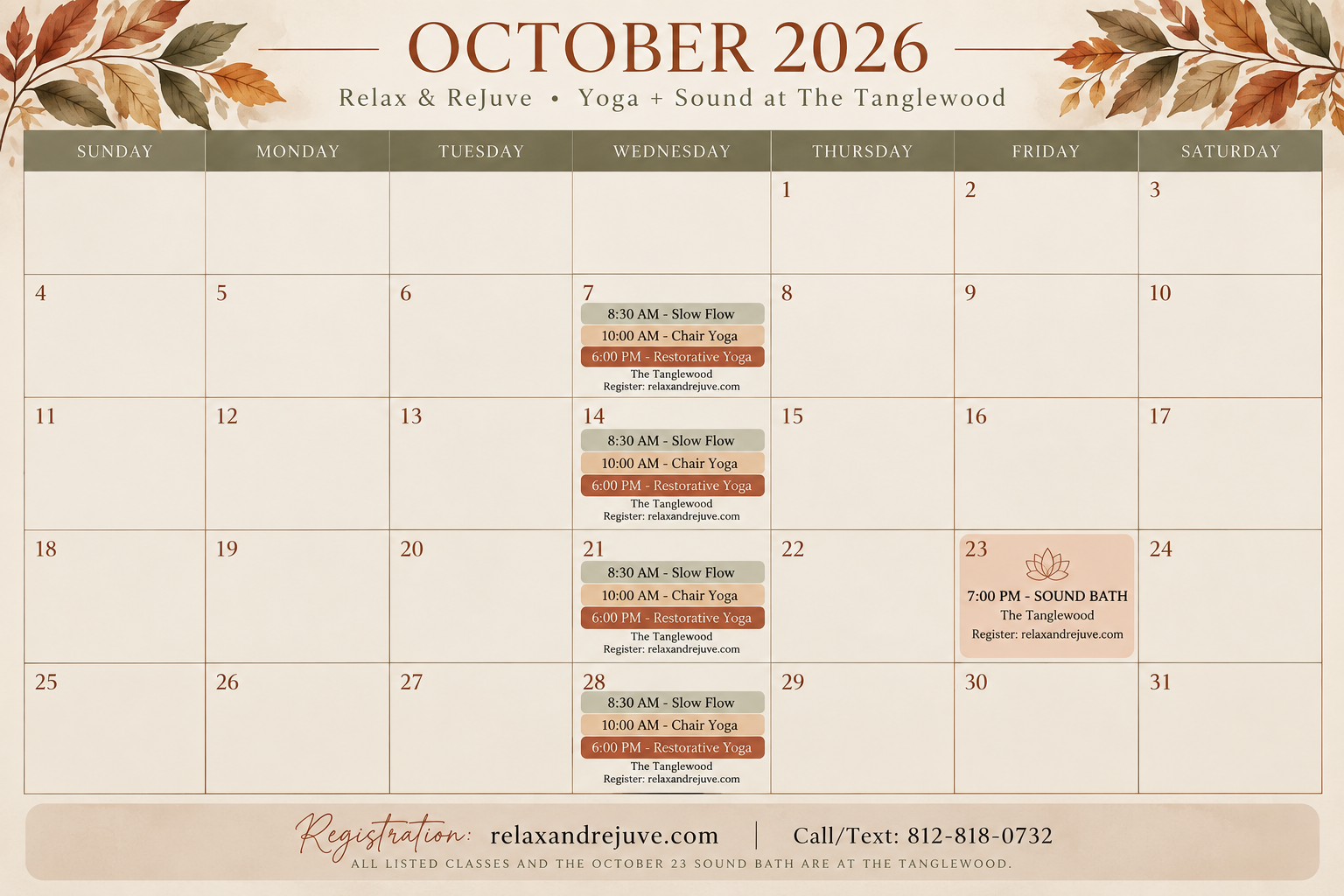 Monthly Calendar